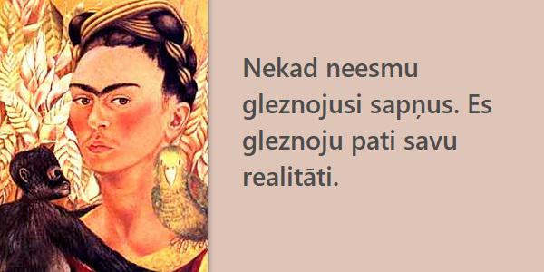 Selfiju māksliniece – Frīda Kalo