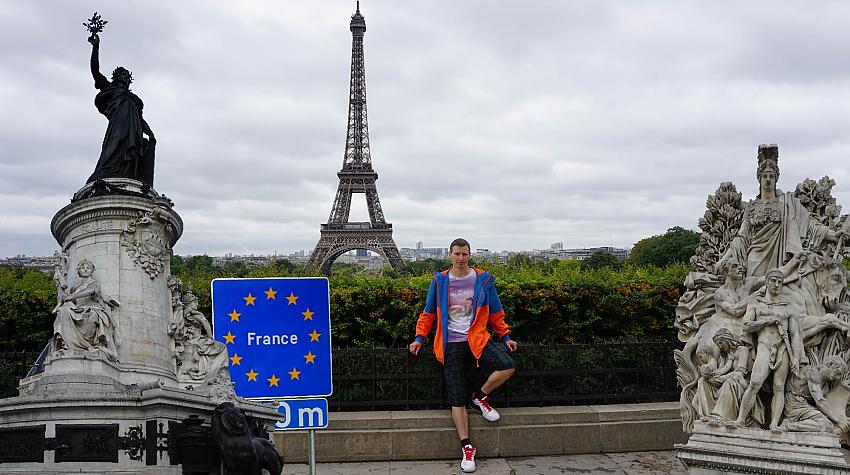 Brauciens caur Eiropu 11. Ceļojums Francija - Parīze