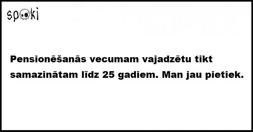 Īsi un kodolīgi par pieauguša cilvēka dzīvi