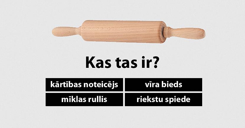 Tests: Ja vari iegūt vismaz 7 punktus, tad tu esi eksperts virtuvē