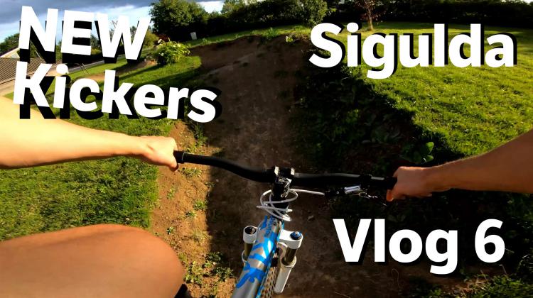 Sigulda / JAUNIE UZMETIENI / Pumptrack updeits Vlog 6