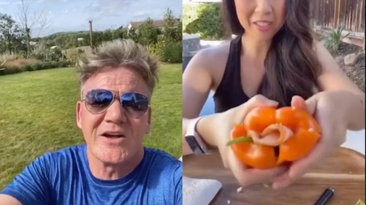 «Tik Tok»: Gordons Remzijs vērtē cilvēku gatavoto ēdienu video receptes