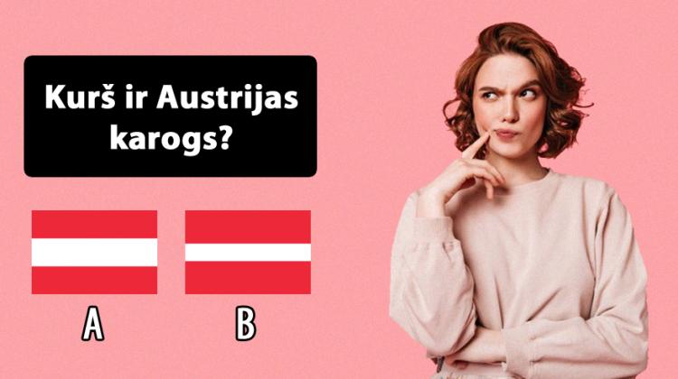 Karogu tests: Vari atzīmēt pareizi 10 dažādu valstu karogus?