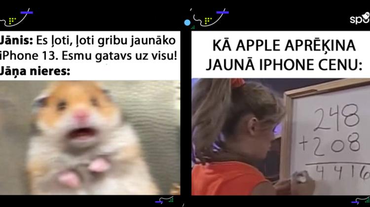 10 ļoti trāpīgas un smieklīgas memītes par jauno iPhone 13