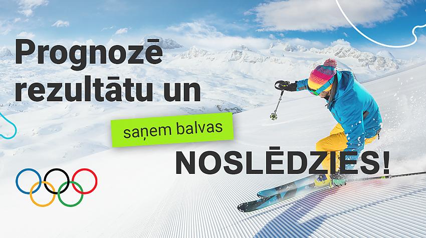 Noskaidroti uzvarētāji Prognožu spēlē un Olimpisko spēļu testā