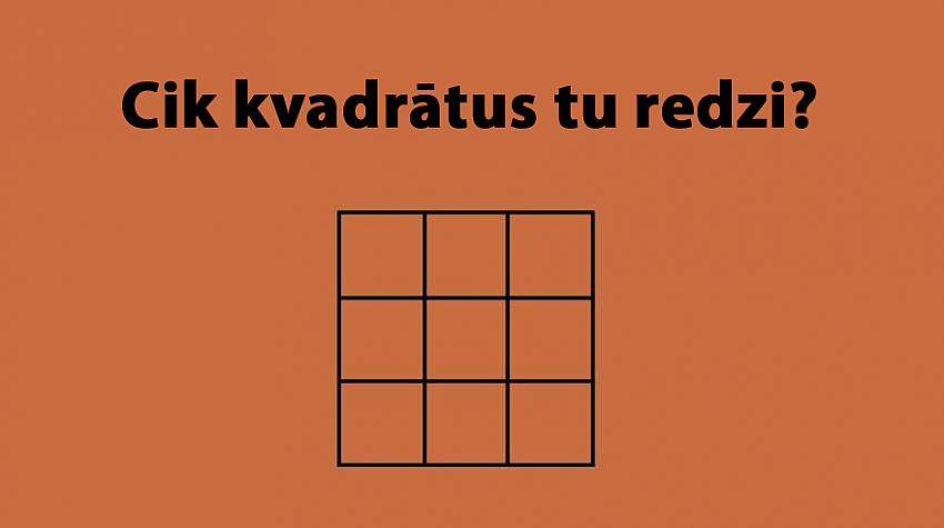 Tests: Tikai cilvēki, kuri prot skaitīt, var iegūt šajā testā 5 punktus no 5