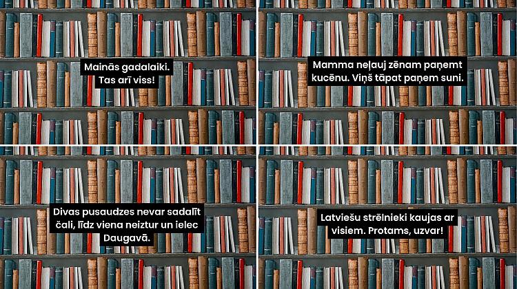 Tests: Vai vari atpazīt latviešu literatūras darbus, ja dots tikai īss apraksts?