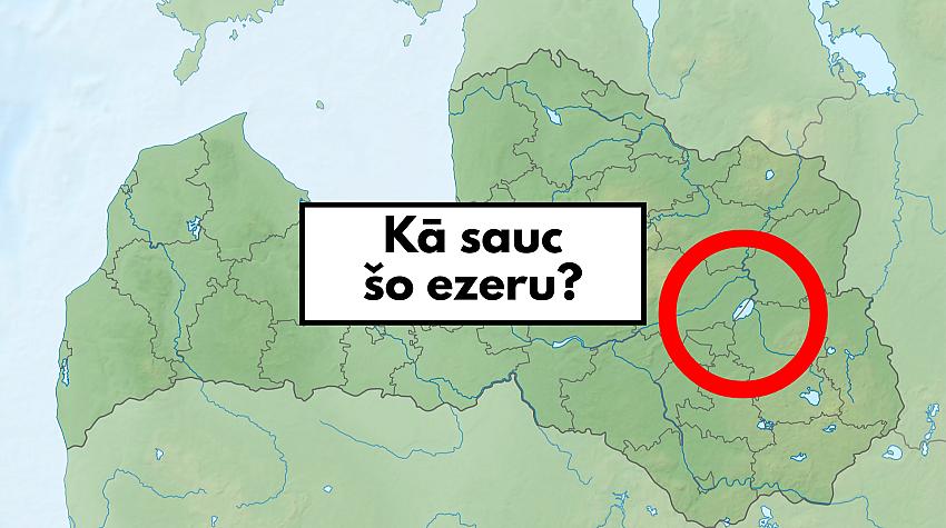 Tests: Vai tu esi Latvijas ezeru eksperts?