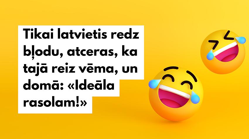 10 rēcīgi joki par latviešiem un rasolu. Uzlabo sev garastāvokli!
