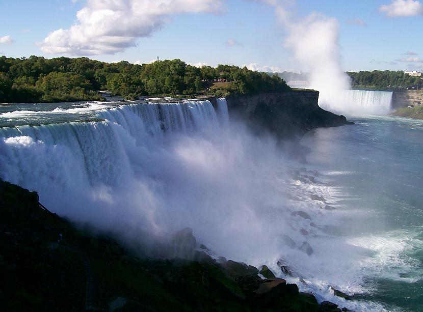 Niagara Falls ir apjomīgākais... Autors: khekhe Ūdenskritumu burvība