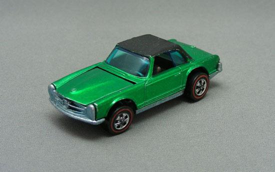 1969 Mercedes 280SL Green ... Autors: RūdisPH Hot wheels mašīnītes