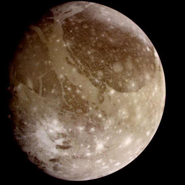 Ganimēds ir Saules sistēmā... Autors: Fosilija Jupitera pavadoņi