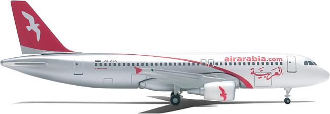 Air Arabia Airbus A320 Autors: Pupsik Lidmašīnu modelīši kolekcionāriem.