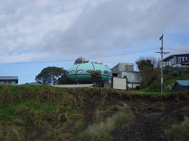 NLO māja UFO house Jaunzēlandē Autors: Maryllin Visneparastākās pasaules ēkas 2