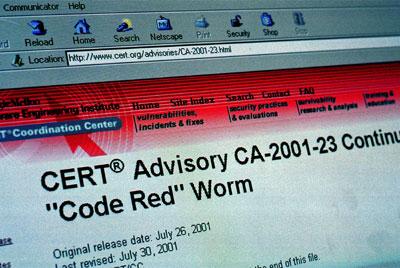 Code Red vīruss parādījās 2001... Autors: pedogailis Datorvīrusi
