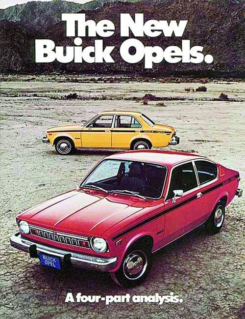 1976 Buick Opel Autors: nonie Tiem kam patīk 60./70. sporta autiņi