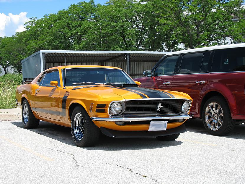 1970 Boss 302 Mustang Autors: nonie Tiem kam patīk 60./70. sporta autiņi