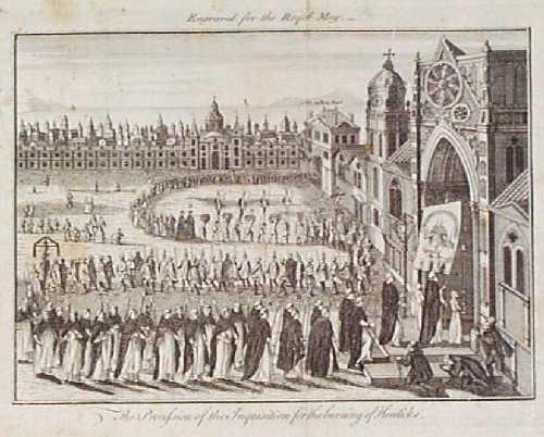 Inkvizīcijas procesija pirms... Autors: Sehmeta Inkvizīcija