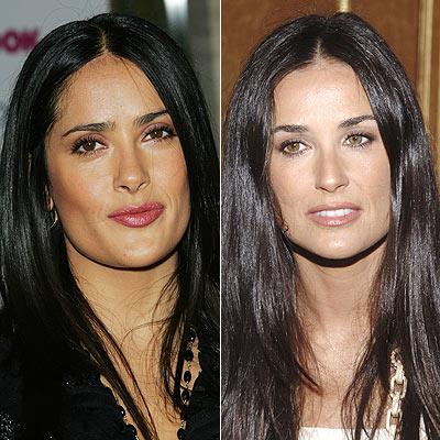 Salma Hayek un Demi Moore Autors: desina103 Slaveniibas kas liidziigas citaam slaveniibam