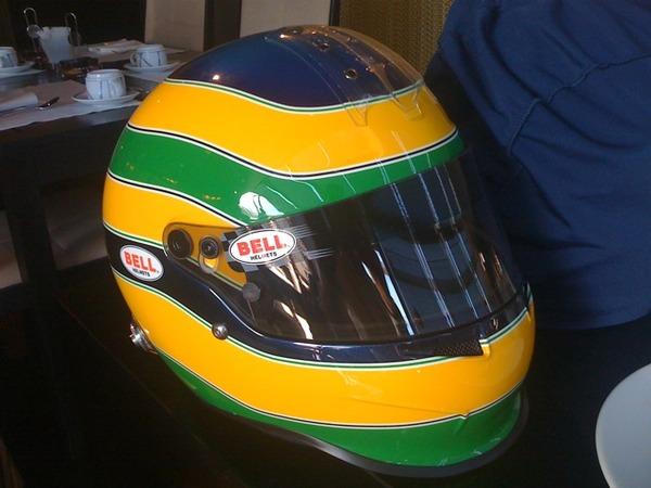Bruno šī gada ķivere Autors: kartonz Senna. Bruno Senna.