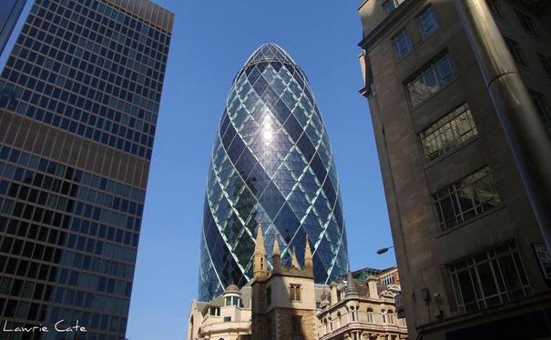 Gherkin Building Autors: eshan Jocīgas mājas