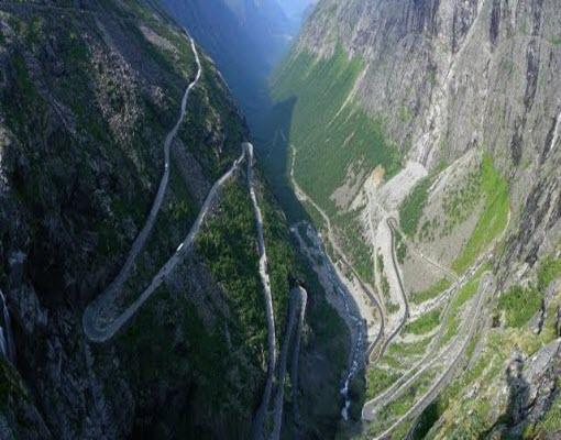 Trollstigen in Norway Autors: eshan Pasaules sarežģītākie un bīstamākie ceļi