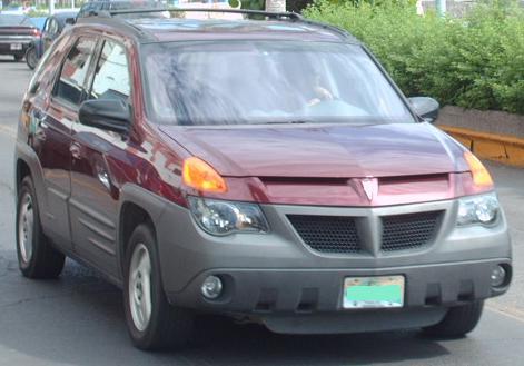 2001 Pontiac Aztek Autors: west coast worst cars ever