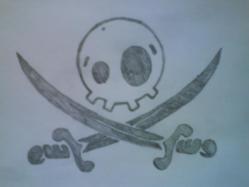 Spokilv pirate skull Autors: colin1344 Spoki.lv