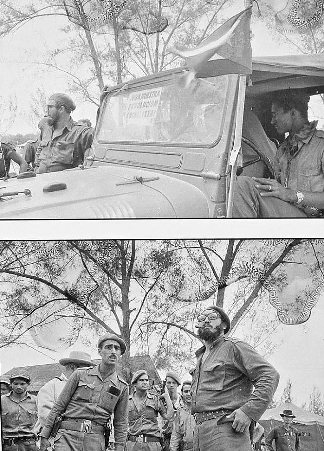 Fidels pats personīgi pārbauda... Autors: coldasice Kubas revolucija Raula Korallesa fotogrāfijās.