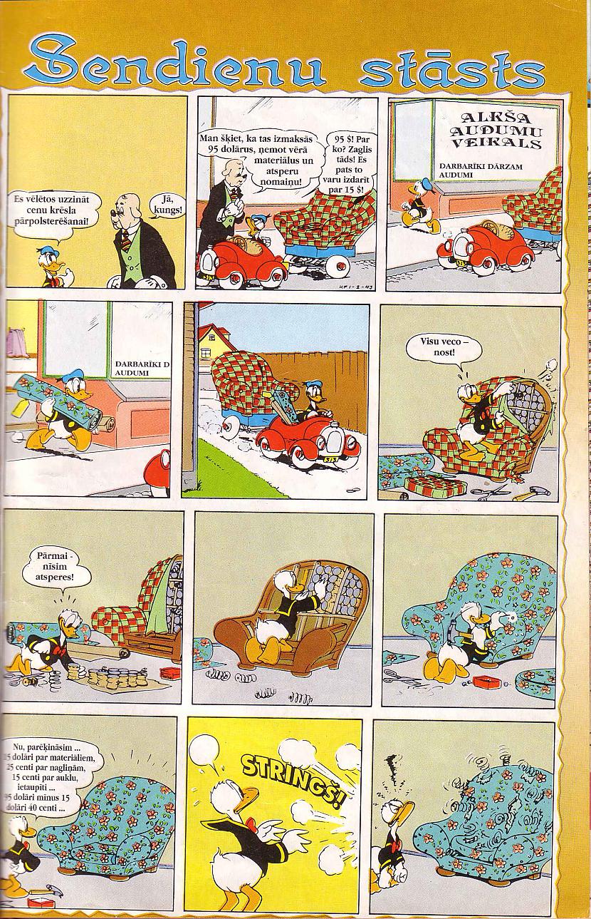  Autors: Fosilija Donalds Daks 2. Komikss