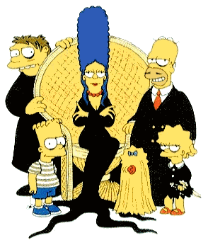 The Simpsons as The Adams... Autors: CAOS The Simpsons