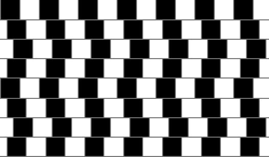 pelēkās līnijas tiešām nav... Autors: psych optiskās ilūzijas