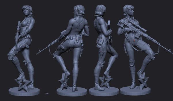 Black Widow  Mr Vicious ... Autors: ruutel 3D Art - Reālistiski tēlu modeļi