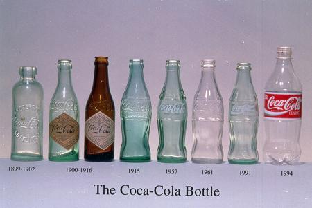 Coca Cola pudeļu hronoloģija Autors: coldasice Interesanti fakti bildēs