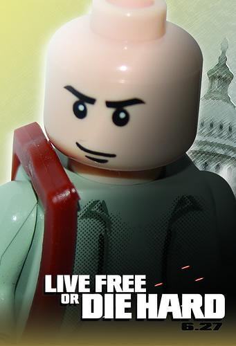 quotLive Free or Die Hardquot... Autors: copeland Lego filmu plakāti