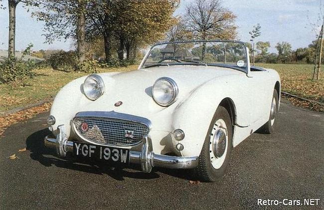 Austin Healey Spritesmaidīgais... Autors: lainere retro vāģi (ar aprakstiem)