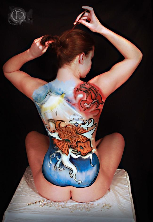  Autors: agonywhispers Body Painter