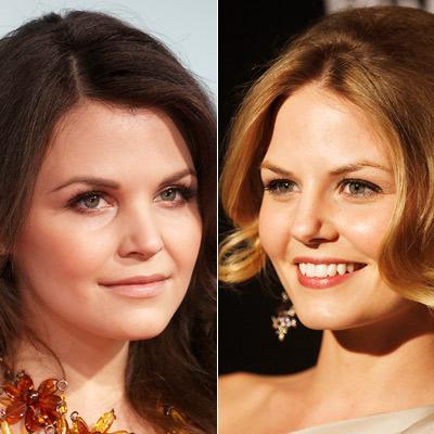 Jennifer Morrison un Ginnifer... Autors: Hibrits Slavenības, kas ellīgi līdzinās citām slavenībām