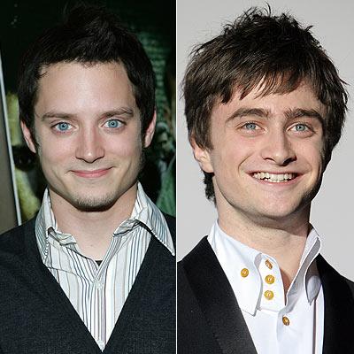 Elijah Wood un Daniel... Autors: Hibrits Slavenības, kas ellīgi līdzinās citām slavenībām