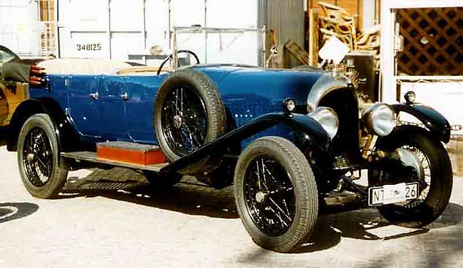 Bentley 3Litre Tourer 1925gads... Autors: WinDel Pirmās mašīnas + apraksti. 2. daļa