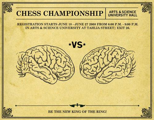 Chess Championship Brain Autors: magenta 160 kreatīvas un uzmanību cienīgas reklāmas no visas pas