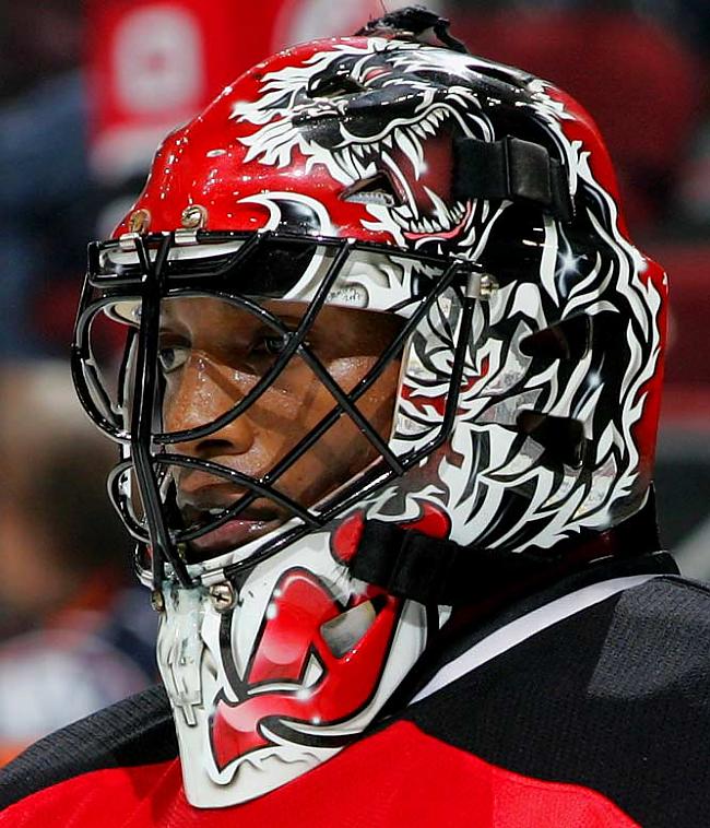 Kevin Weekes  NJ Devils Autors: cornflakes Zīmējumi uz vārtsargu ķiverēm.