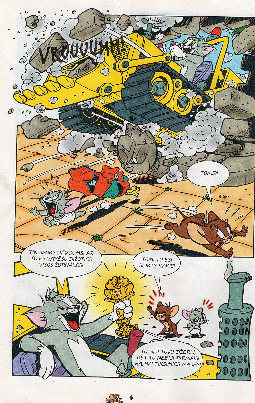  Autors: Kāmis Tom & Jerry komikss