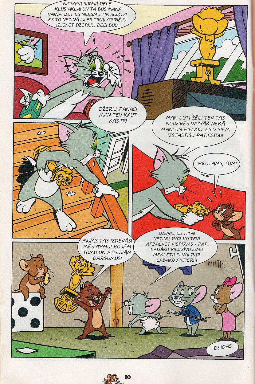  Autors: Kāmis Tom & Jerry komikss