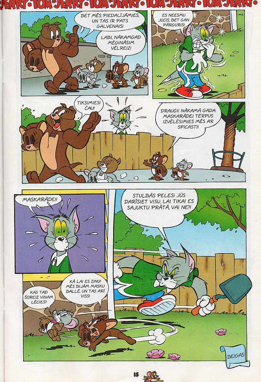  Autors: Kāmis Tom & Jerry komikss