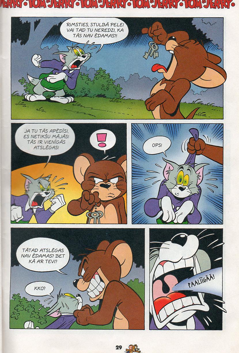  Autors: Kāmis Tom & Jerry komikss