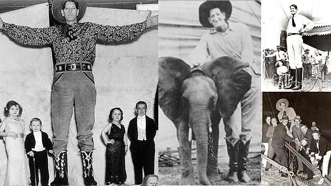 Jackob Earle Teksasas gigants... Autors: Foxy Neparastie cirka ļaudis