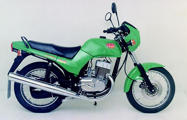 1991 gadā jau iznāk Jawa 350... Autors: cornflakes JAWA motocikli