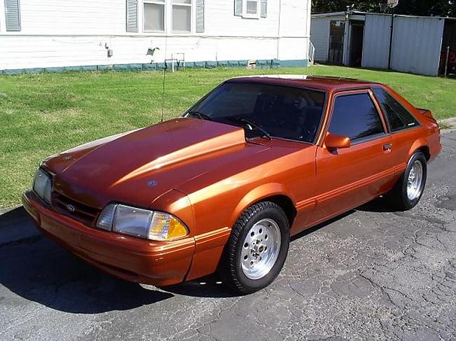 1990 Autors: Mo42 Ford Mustang evolucija bildes