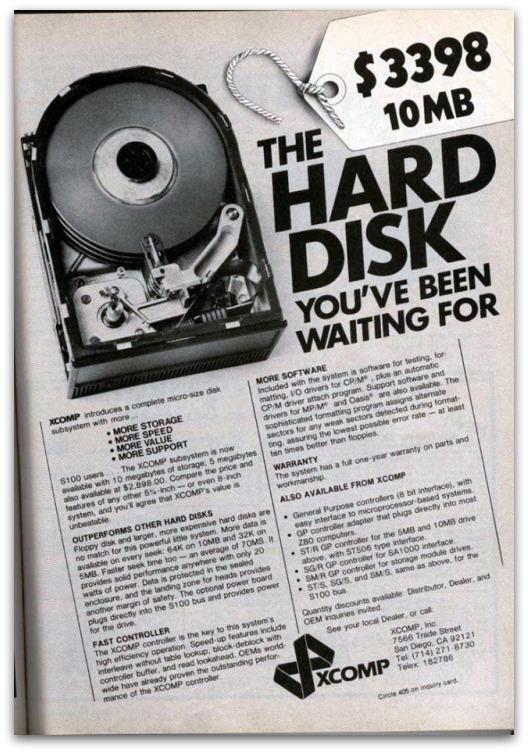 10 Mb cietais disks par nieka ... Autors: ogthegreat Ļoti vecas datoru reklāmas